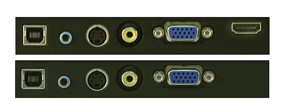 Vivitek D330WX IO Ports LOWRes
